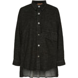 MARTA DU CHATEAU Marta du Chateau Damen Hemd MdcAgate 86225 Shirt Black