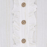 MARTA DU CHATEAU Marta du Chateau Damen Hemd MdcBlanche 6681 Shirt Offwhite