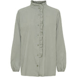 MARTA DU CHATEAU Marta du Chateau Damen Hemd MdcFleur 6879 Shirt Military