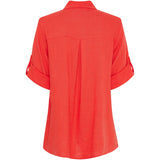 MARTA DU CHATEAU Marta du Chateau Damen Hemd MdcKiara 258354 Shirt Red5604