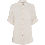 MARTA DU CHATEAU Marta du Chateau Damen Hemd MdcKiara 258354 Shirt Sabbia1752