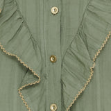 MARTA DU CHATEAU Marta du Chateau Damen Hemd MdcLaurette 6843 Shirt Military/Beige