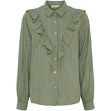 MARTA DU CHATEAU Marta du Chateau Damen Hemd MdcLaurette 6843 Shirt Military/Beige