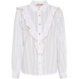 MARTA DU CHATEAU Marta du Chateau Damen Hemd MdcLaurette 6843 Shirt White/beige