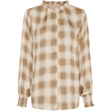 MARTA DU CHATEAU Marta du Chateau Damen Hemd MdcSylvia 6718 Shirt Camel