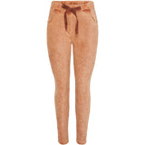 MARTA DU CHATEAU Marta du Chateau Damen Hose 1763B Restudsalg Solid Orange