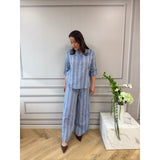 MARTA DU CHATEAU Marta du Chateau Damen Hose MdcBaila 56121M Pant Blue