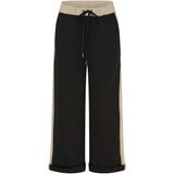 MARTA DU CHATEAU Marta du Chateau Damen Hose MdcLupita 69236 Restudsalg Black/Beige