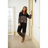 MARTA DU CHATEAU Marta du Chateau Damen Hosen MdcAmalie 6893A Pant Black1034tpb