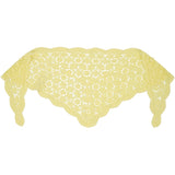 MARTA DU CHATEAU Marta du Chateau Damen Hüfttuch MdcZinnia BA-3510 Scarf Yellow