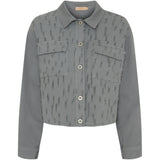 MARTA DU CHATEAU Marta du Chateau Damen Jacke MdcAngele 248114 Restudsalg Grigio