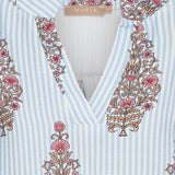 MARTA DU CHATEAU Marta du Chateau Damen Kleid MdcBenita 7113 Dress Celeste1586tpq