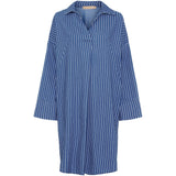 MARTA DU CHATEAU Marta du Chateau Damen Kleid MdcEglantine 259003 Dress Medium Blue