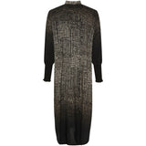 MARTA DU CHATEAU Marta du Chateau Damen Kleid MdcEne 5357 Restudsalg Nero Faded