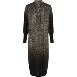 MARTA DU CHATEAU Marta du Chateau Damen Kleid MdcEne 5357 Restudsalg Nero Faded