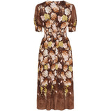 MARTA DU CHATEAU Marta du Chateau Damen Kleid MdcLydia 25216 Dress Marrone0460
