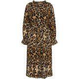 MARTA DU CHATEAU Marta du Chateau Damen Kleid MdcMerida Restudsalg Leopard