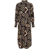 MARTA DU CHATEAU Marta du Chateau Damen Kleid MdcNatty 7617 Dress Nero1489