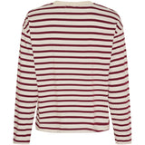 MARTA DU CHATEAU Marta du Chateau Damen Langarm-T-Shirt MdcKara 58709 LS Tee Bordeaux