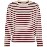 MARTA DU CHATEAU Marta du Chateau Damen Langarm-T-Shirt MdcKara 58709 LS Tee Bordeaux
