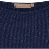 MARTA DU CHATEAU Marta du Chateau Damen Langarm T-Shirt 38915M LS Tee Navy