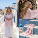 MARTA DU CHATEAU Marta du Chateau Damen Schal MdcBarbera FA37240 Scarf Pink