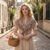 MARTA DU CHATEAU Marta du Chateau Damen Schal MdcCaitlyn FA37257 Scarf Taupe