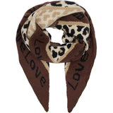 MARTA DU CHATEAU Marta du Chateau Damen Schal MdcClio BA-0746 Scarf Coffee