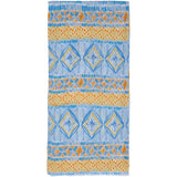 MARTA DU CHATEAU Marta du Chateau Damen Schal MdcEmila FA60198 Scarf Blue
