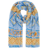 MARTA DU CHATEAU Marta du Chateau Damen Schal MdcEmila FA60198 Scarf Blue