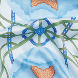 MARTA DU CHATEAU Marta du Chateau Damen Schal MdcFinja BA-Scarf Scarf Blue3540