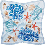 MARTA DU CHATEAU Marta du Chateau Damen Schal MdcFinja BA-Scarf Scarf Blue3563