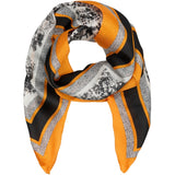 MARTA DU CHATEAU Marta du Chateau Damen Schal MdcJuline FA-Scarf Scarf Black/Orange31274