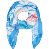 MARTA DU CHATEAU Marta du Chateau Damen Schal MdcJuline FA-Scarf Scarf Blue11114