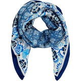 MARTA DU CHATEAU Marta du Chateau Damen Schal MdcJuline FA-Scarf Scarf Blue3874
