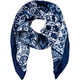 MARTA DU CHATEAU Marta du Chateau Damen Schal MdcJuline FA-Scarf Scarf Navy11124