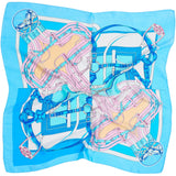 MARTA DU CHATEAU Marta du Chateau Damen Schal MdcJuline FA1-Scarf Scarf Blue176