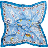 MARTA DU CHATEAU Marta du Chateau Damen Schal MdcJuline FA1-Scarf Scarf Blue96