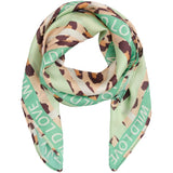 MARTA DU CHATEAU Marta du Chateau Damen Schal MdcJuline FA1-Scarf Scarf Green Leo