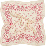 MARTA DU CHATEAU Marta du Chateau Damen Schal MdcJuline FA1-Scarf Scarf White/Red1511