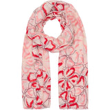 MARTA DU CHATEAU Marta du Chateau Damen Schal MdcKaysa FA3841 Scarf Rosa