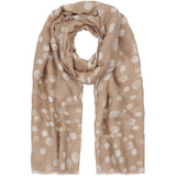 MARTA DU CHATEAU Marta du Chateau Damen Schal MdcNimma FA37238 Scarf Light Coffee