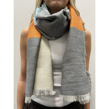 MARTA DU CHATEAU Marta du Chateau Damen Schal MdcNyla BA-2865 Scarf Grey
