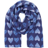 MARTA DU CHATEAU Marta du Chateau Damen Schal MdcSaphira BA-1531 Scarf Blue