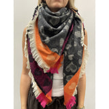 MARTA DU CHATEAU Marta du Chateau Damen Schal MdcSoraka BA-1499 Scarf Black
