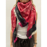 MARTA DU CHATEAU Marta du Chateau Damen Schal MdcSoraka BA-1499 Scarf Red