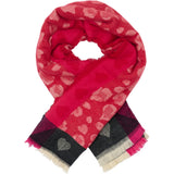 MARTA DU CHATEAU Marta du Chateau Damen Schal MdcSoraka BA-1499 Scarf Red