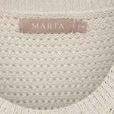 MARTA DU CHATEAU Marta du Chateau Damen Strick top MdcNayla 9689 Knit Beige