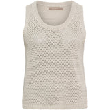 MARTA DU CHATEAU Marta du Chateau Damen Strick top MdcNayla 9689 Knit Beige