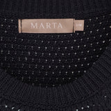MARTA DU CHATEAU Marta du Chateau Damen Strick top MdcNayla 9689 Knit Black
